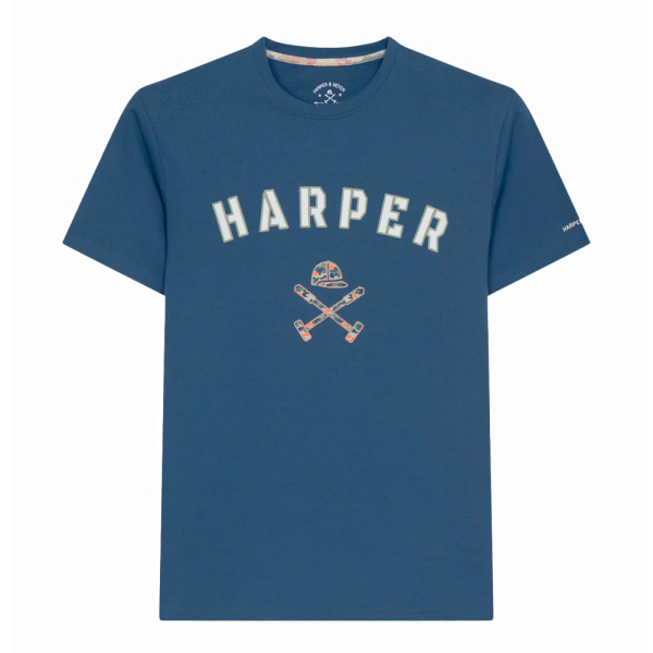 Boss T-shirts Bleu marine - T-SHIRT RTRO - M - Ref 26 €